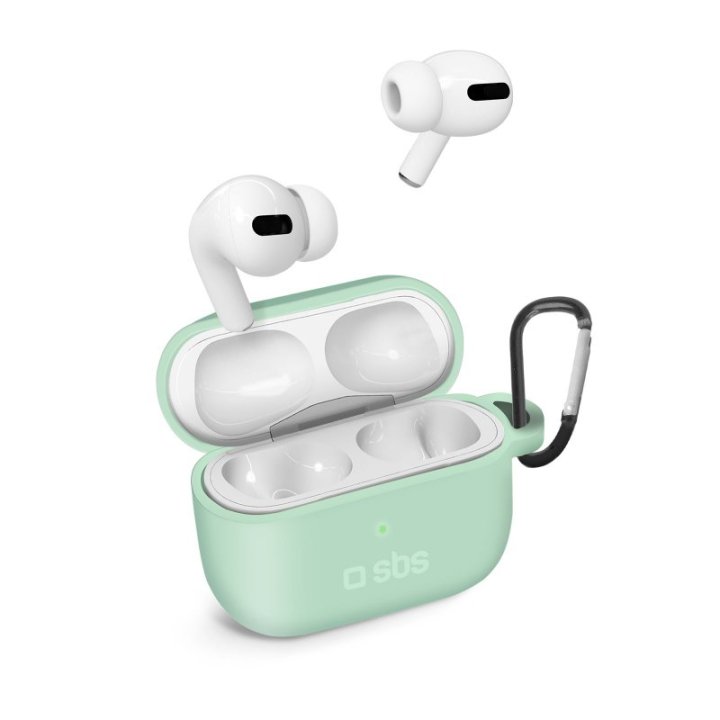Silicone Protective Case for AirPods Pro 360° Shockproof Cover with Hook