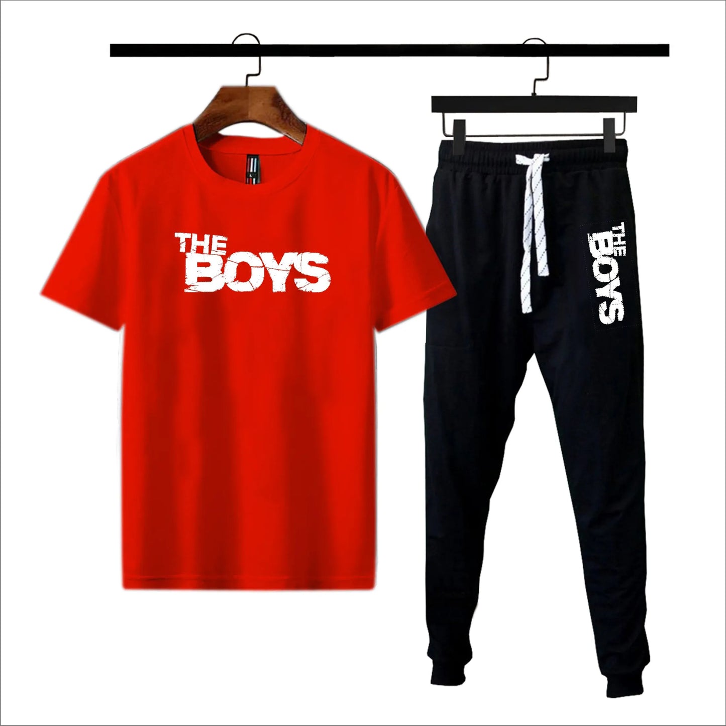 round neck half sleeves tshirt&trouser for men& boys best article of summer collection