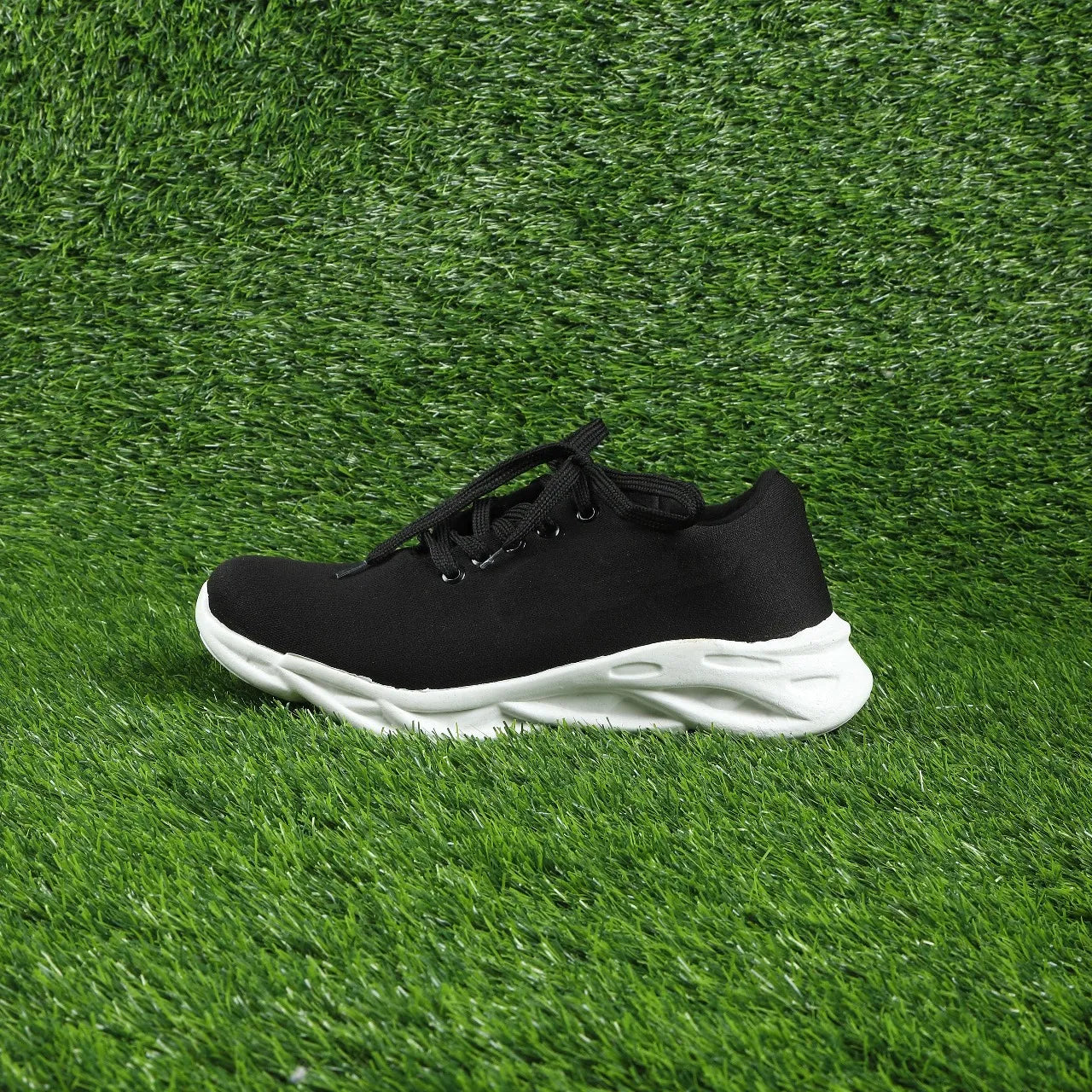 Foot Flexa Shoes For Men - Black Joggers - Shoes