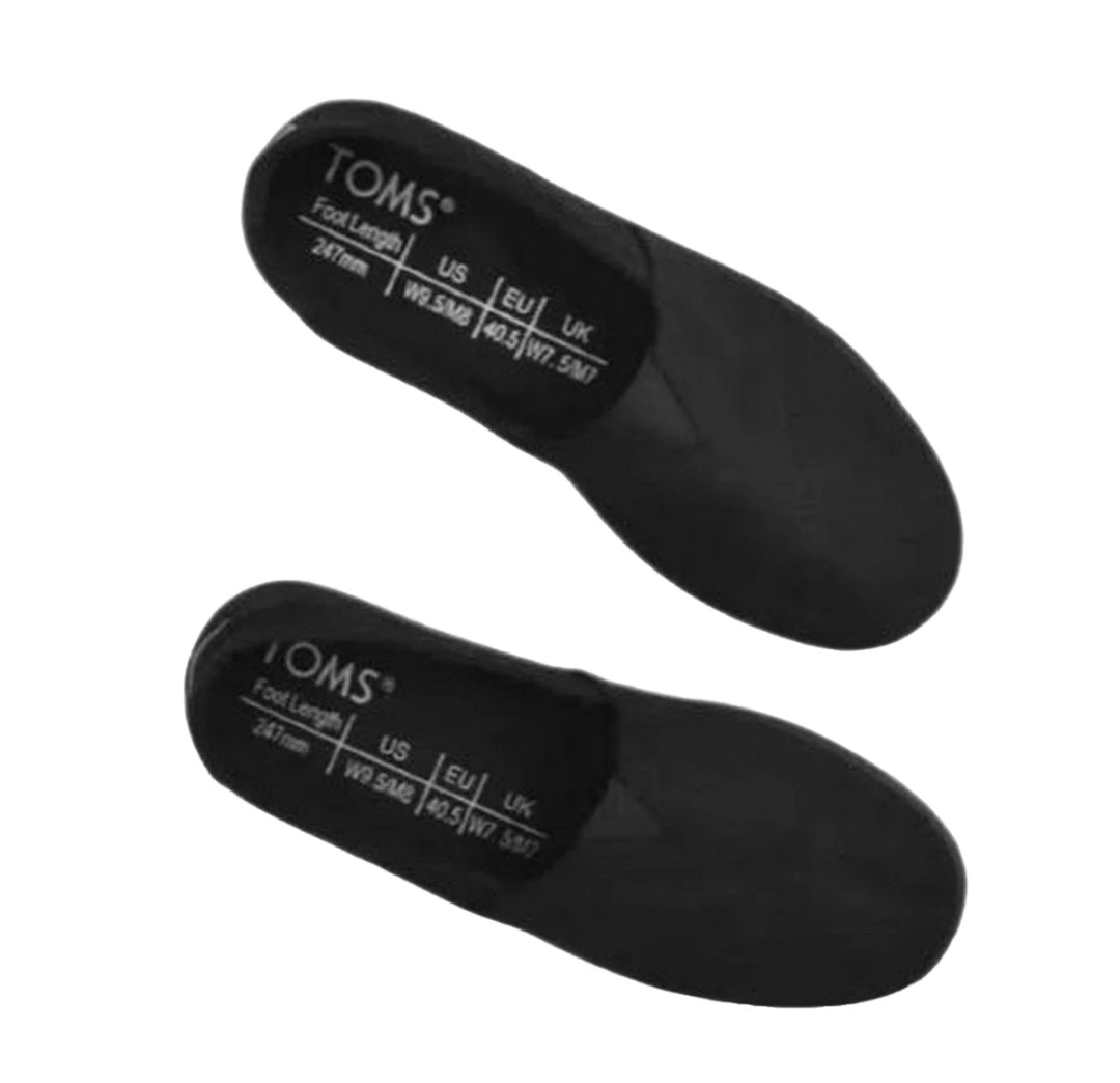 Toms syanno black canvas shoes