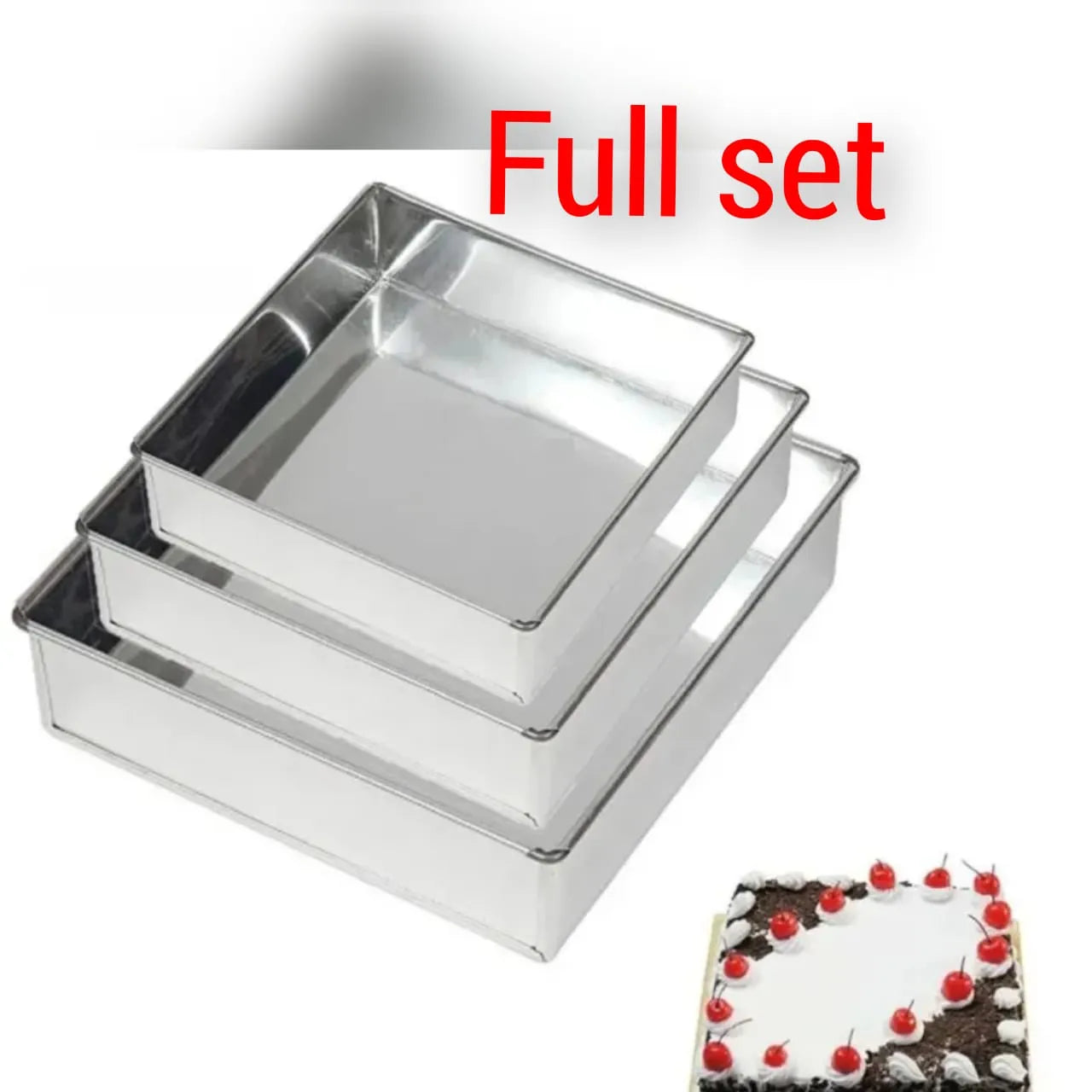 Steel Baking Mold Set Of 3Pcs and single cake mold baking pan baking accessories baking