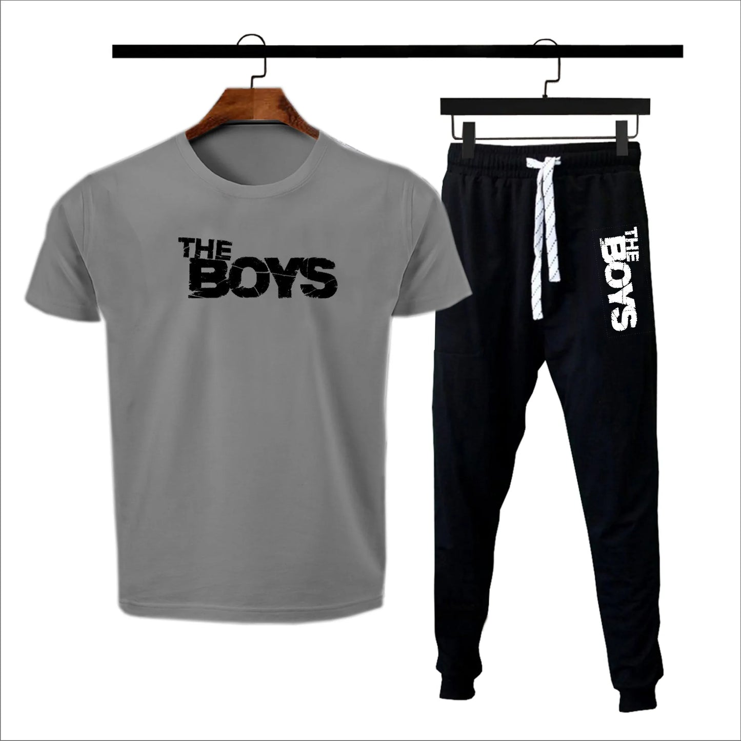 round neck half sleeves tshirt&trouser for men& boys best article of summer collection