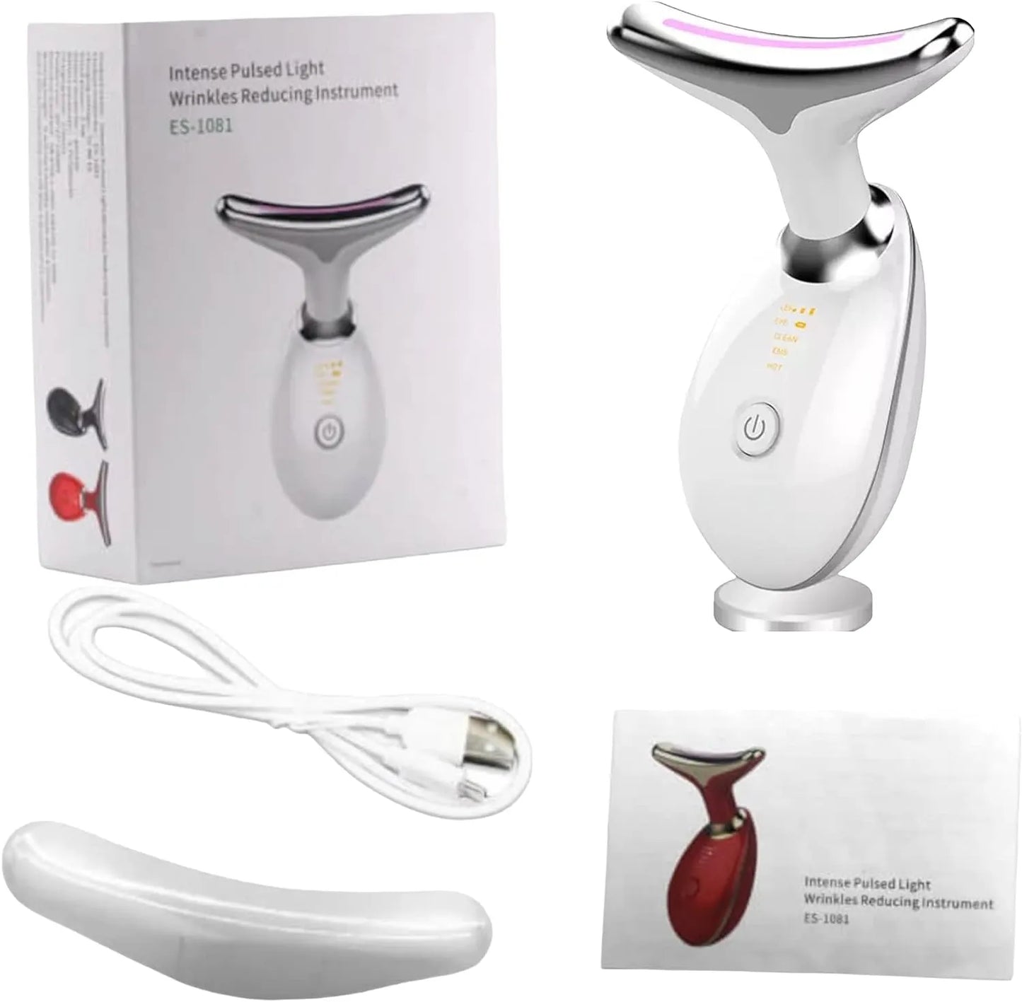 Rechargeable LED Neck & Face Massager